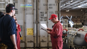 Nimitz Sailors Conduct Damage Control Drills