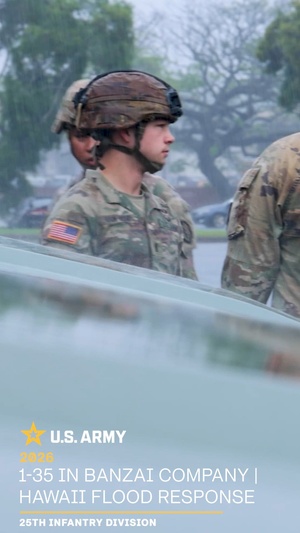 25th ID U.S. Army Soldiers Coordinate with Civil Authorities During Hawaii Flood Response