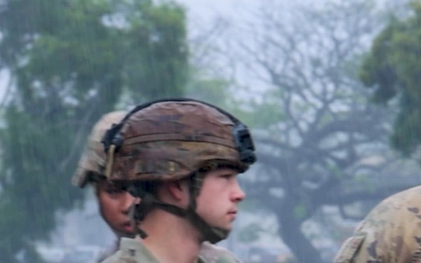 25th ID U.S. Army Soldiers Coordinate with Civil Authorities During Hawaii Flood Response