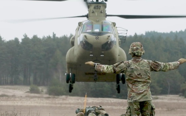 3rd ID DSB recertifies sling load training B-Roll