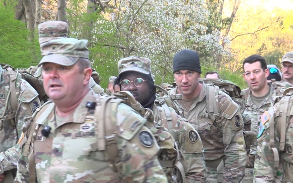 B-Roll: Best Warrior Competition Norwegian Foot March