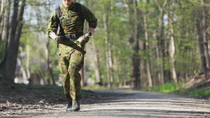 2026 Maryland State Best Warrior Competition Norwegian Foot March