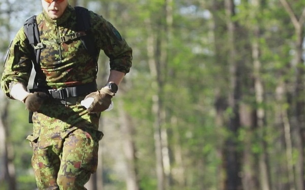 2026 Maryland State Best Warrior Competition Norwegian Foot March