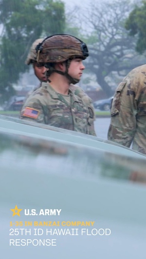 25th ID Hawaii Flood Response