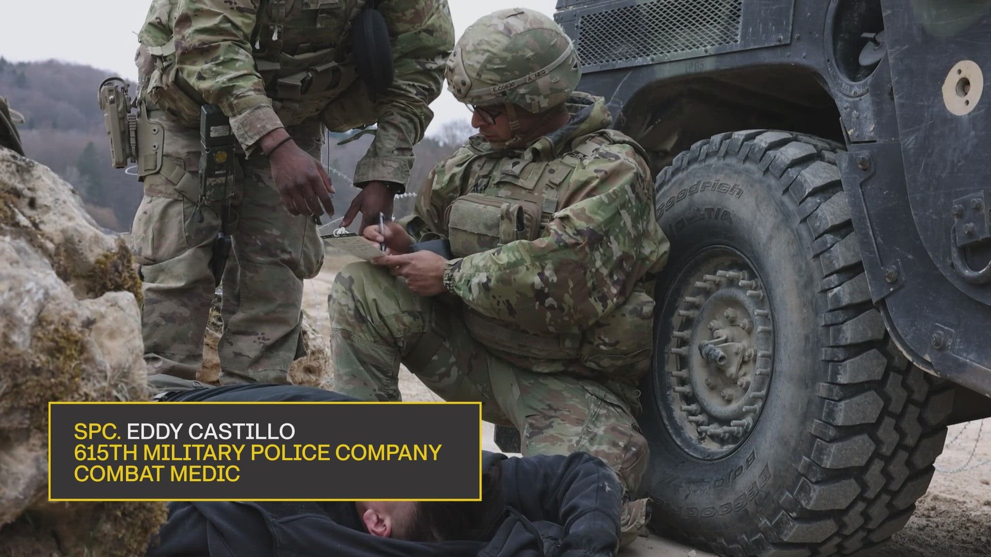 U.S. Army Soldiers assigned to the 615th Military Police Company and 527th Military Police Company, 709th Military Police Battalion, 18th Military Police Brigade, discuss what motivates them to serve the Soldiers around them during training in preparation for Combined Resolve at U.S. Army Garrison Hohenfels, Germany, March 24–25, 2026. Their perspectives highlight the importance of teamwork, leadership, and commitment to mission success in a multinational training environment. (U.S. Army video by SFC Tanisha Karn)

Music: “Epic Hero” by RVStudio, licensed via Envato.