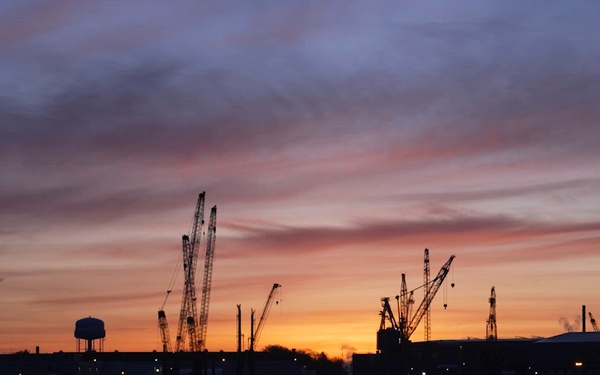 Chief of Naval Operations, Adm. Daryl Caudle, visits Portsmouth Naval Shipyard