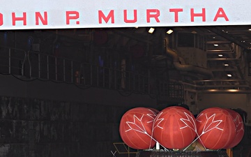 Navy Medicine supports successful Artemis II recovery mission aboard USS John P. Murtha