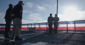USS Harvey C. Barnum Jr. Commissioning (DDG 124) Ceremony B-Roll