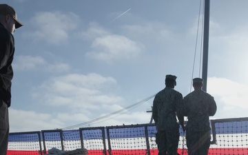 USS Harvey C. Barnum Jr. Commissioning (DDG 124) Ceremony B-Roll