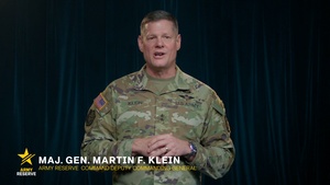 2026 Army Reserve Sexual Assault Awareness and Prevention Month Message