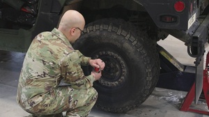 21st TSC Motorpool B-Roll