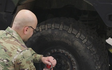 21st TSC Motorpool B-Roll