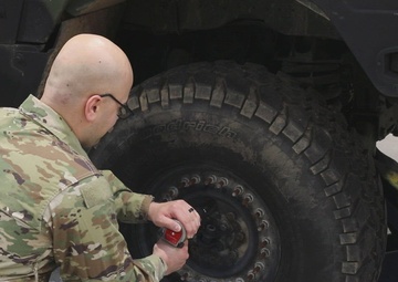 21st TSC Motorpool B-Roll