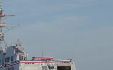 USS Harvey C. Barnum Jr. Commissioning (DDG 124) Ceremony B-Roll