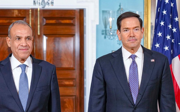 Secretary of State Marco Rubio meets with Egyptian Foreign Minister Badr Abdelatty