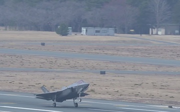 First F-35A Arrival at Misawa Air Base