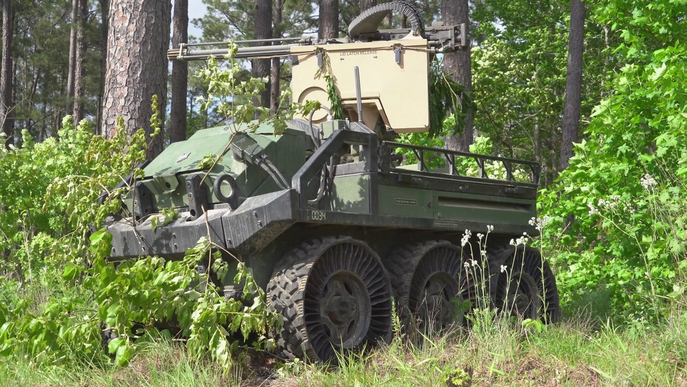 DVIDS - Video - 101st uses Hunter Wolf w/ remote operated .50-caliber ...