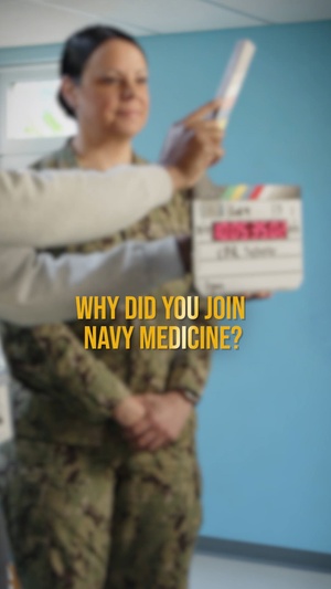 Why did you join Navy Medicine?