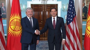 Secretary of State Marco Rubio meets with Kyrgyz Republic Prime Minister Adylbek Kasymaliev