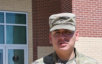 The Stack House Bistro Grand Opening-Soldier interviews