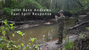 Joint Base Andrews fuel spill response