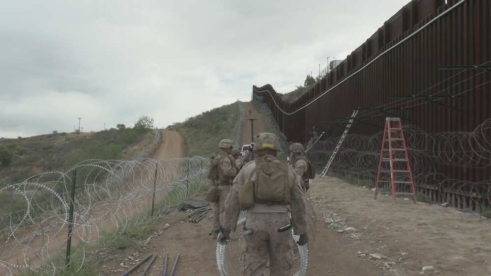 DVIDS - Video - JTF-SB Marines reinforce U.S. southern barrier