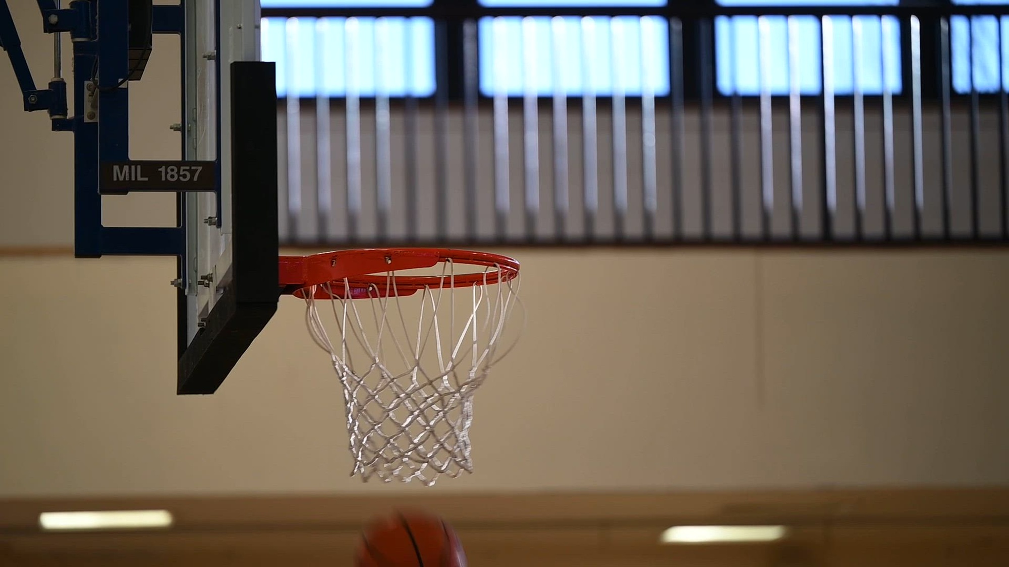 U.S. Air Force Airmen assigned to the 100th Logistics Readiness Squadron represent their squadron during the 2025 intramural basketball season at RAF Mildenhall, England, April 16, 2025. The team demonstrated their dedication to the sport, bringing the same focus, teamwork, and resilience to the game as they do in support of the mission every day. (U.S. Air Force video by Airman 1st Class Chloe Masey and Senior Airman Sarah Spadie.)