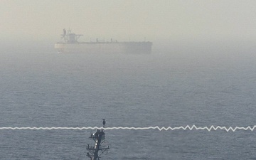 CENTCOM executes a blockade in the Gulf of Oman