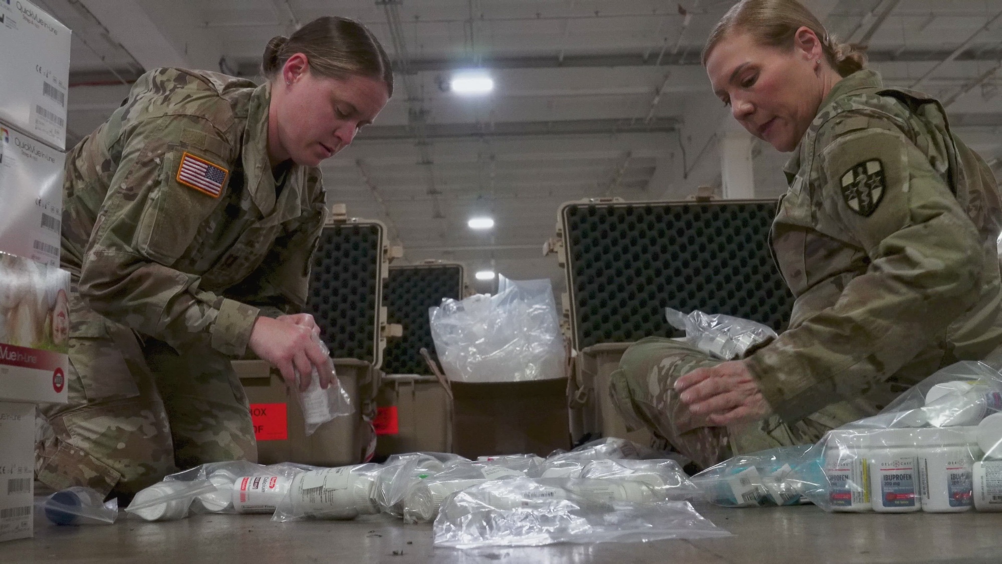 JOINT BASE SAN ANTONIO-LACKLAND, Texas — Two U.S. Army Reserve Soldiers from the Pinellas Park, Fla., based Army Reserve Medical Command, two Soldiers from the Nashville, Tenn., based Southeast Medical Area Readiness Support Group, one Soldier from the Tampa, Fla., based 7222nd Medical Support Unit and one Soldier from the Greenville, S.C., based 7225th MSU took part in a collaborative effort during the pre-check inventory packing, or PCIP, with the Theater Lead Agent for Medical Materiel, or TLAMM, warehouse at Kelly Field here, April 6-10, 2026.

The purpose of PCIPs with the TLAMM are to ensure medical materiel, supply and other logistical requirements have been identified and fulfilled prior to the execution of training exercises and deployment in real-world operational environments.

Army Reserve Master Sgt. Francisco Llanos Vazquez, the AR-MEDCOM medical logistics noncommissioned officer, said he spearheaded and facilitated the connective tissue between AR-MEDCOM and the TLAMM here to augment the efficacy and expediency of medical materiel resource fulfillment, as well as transportation processes, to better support the organization.

(U.S. Army Reserve video by Sgt. 1st Class Christopher A. Hernandez and Sgt. 1st Class Jayson Rivera Pabon)

Music used through license with Epidemic Sound
Song — Easy Feet
Artist — Smartface