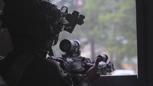 101st "Rakkasans" Soldiers Assault an Urban Training Village at JRTC (1 of 4)