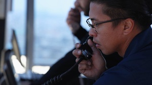 Army Air Traffic Controllers Support FAA Flight Check Mission