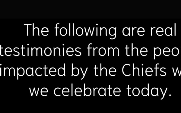 Kadena Chief's Recognition Ceremony 2026