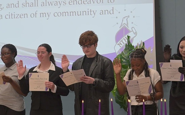 National Technical Honor Society Induction Ceremony