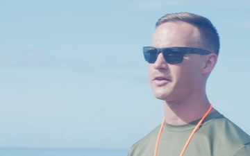 22nd MEU (SOC) | India Co. Open Water Swim Training