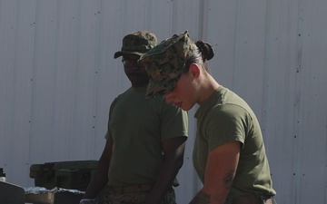 2nd Marine Logistics Group Provides Hot Meals to Marines, Sailors During 2nd Medical Battalion’s Certification Exercise