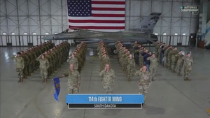 NCAA Championship Game Anthem Shot