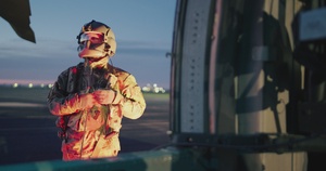 1-137th Aviation Regiment conducts airborne support operations (B-Roll)