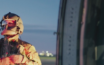 1-137th Aviation Regiment conducts airborne support operations (B-Roll)