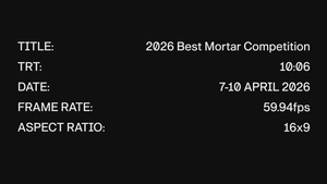 2026 Best Mortar Competition EPK
