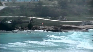 U.S. Coast Guard conducts overflights to assess hazards, damage following Typhoon Sinlaku