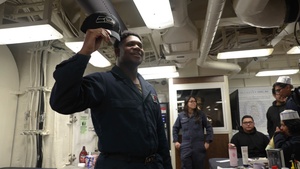 USS Bulkeley Sailors watch The Big Game Feb. 8, 2026