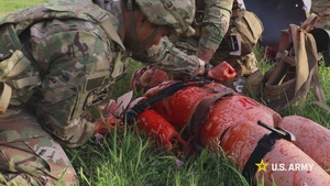 Medics take part in Delayed Evacuation Casualty Management Training