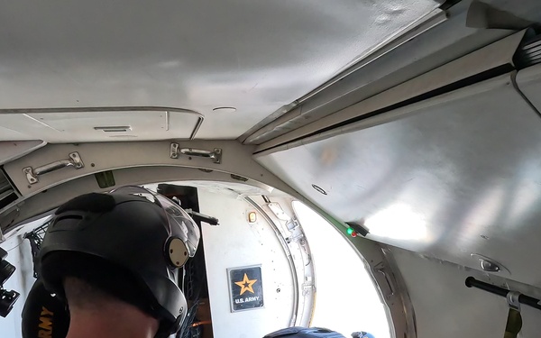 Golden Knights deliver U.S. Flag into Long Beach Grand Prix