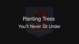Tone from the Top - "Planting Trees You'll Never Sit Under"