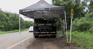 Hawaii National Guard provides drinking water to Waialua community