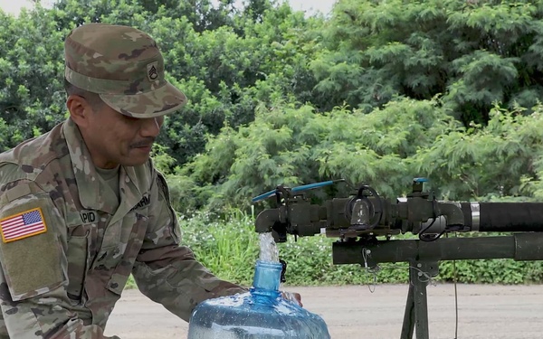 Hawaii National Guard provides drinking water to Waialua community