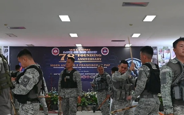 USAF - Philippine Air Force Combatives BRoll