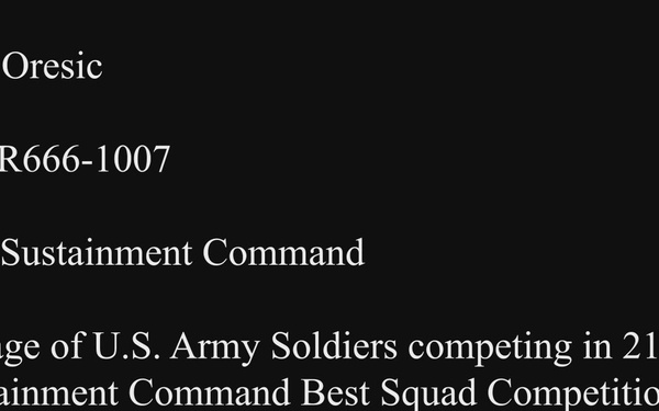 21st TSC Best Squad Competition Day 1 B-Roll