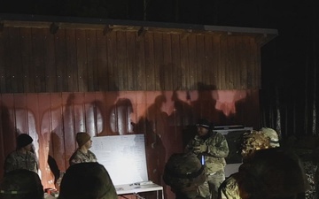 21st Theater Sustainment Command Best Squad Competition Night Land Navigation B-Roll