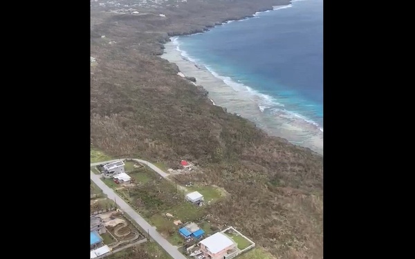Helicopter Sea Combat Squadron (HSC) 25 Sailors Respond To Super Typhoon Sinlaku